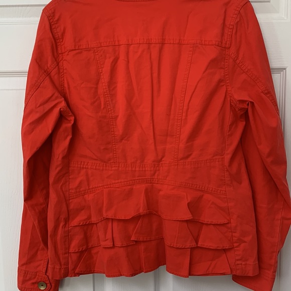CAbi Taylor Back Ruffle jacket - Picture 4 of 10